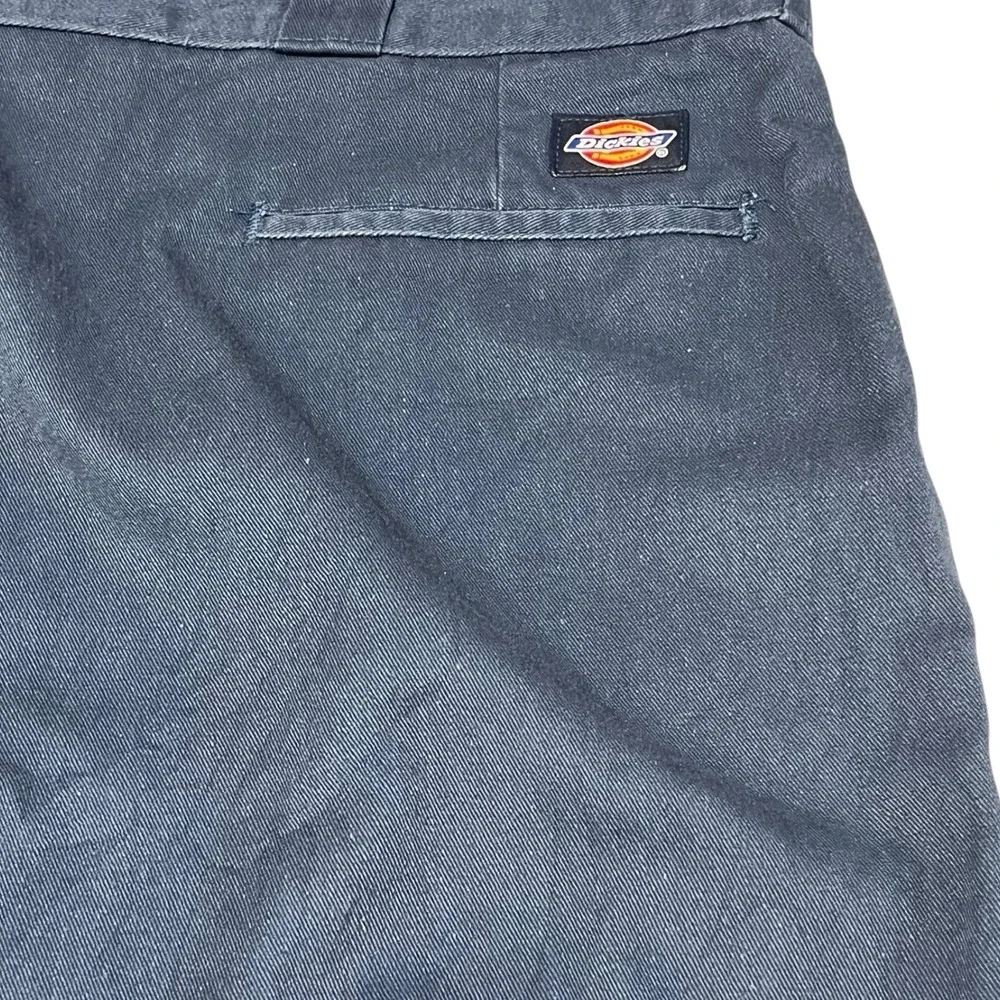Dickies Men's Work Pants Chino Navy Blue Size 42x30 Straight Leg Durable